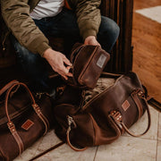 Leather Dopp Kit - The Local Branch