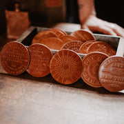 Leather Coasters - The Local Branch